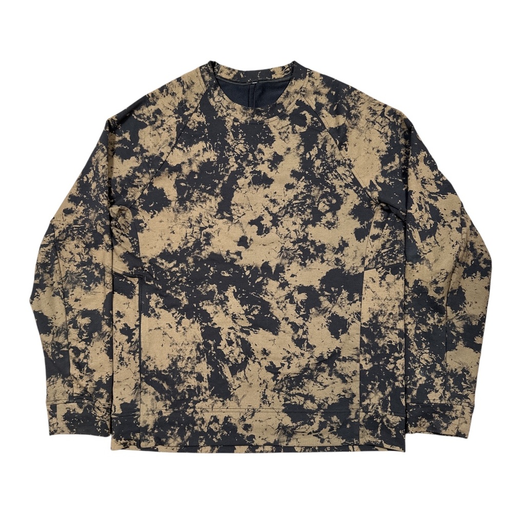 lululemon athletica Black and Tan Sweatshirt